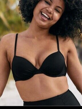 Aerie Black Underwire Bikini Top